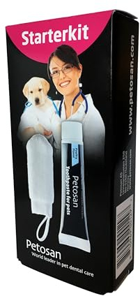 Petosan Mundreiniger-Set für Finger- und Zahnpasta