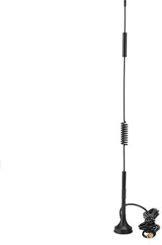 Antena SMA 18dBi Tonysa, Antena Exterior 4G / 3G / 2G gsm LTE de Alta Ganancia con Base Magnética, 36 cm para Máquinas Publicitarias (3 Millones)