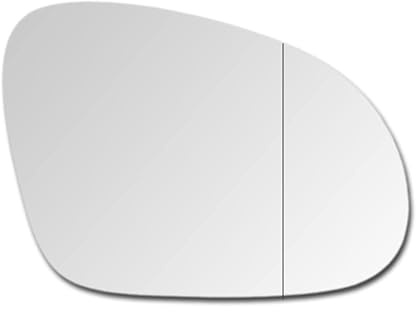 Ersatzspiegelglas Spiegelglas zum Kleben Außenspiegel Rechts Asphärisch passend für VW GOLF V 2003-2008