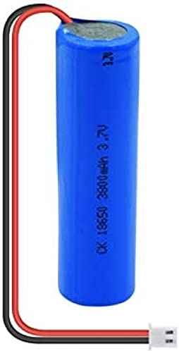 Batería De Iones De Litio De 3,7 V, 3800 MAh, 18650, Celda Recargable con Enchufe De XH-2P, Cable DIY para Lámpara LED