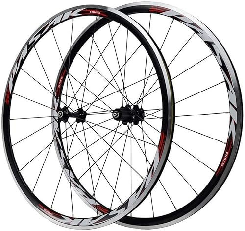 Laufradsatz 700C doppelwandige Leichtmetallfelge, Rennrad-Vorderrad-Hinterrad, CNC-Felgenbremse, abgedichtete Lagernabe, 7-/8/9/10/11-Gang-Kassettenfahrrad-Laufradsatz, Straßenrad