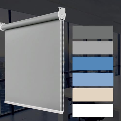 Maßgeschneiderte Größe Moderne Verdunkelungsrollo Klemmrollo rollos für Fenster & Tür,Hitzeschutz Blickdicht Verdunkelnd Rollo,Wandmontage,Ideal für Sichtschutz