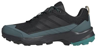adidas Herren Terrex Skychaser AX5 Gore-TEX Hiking Shoes, Core Black/Carbon/Pure Teal, 46 EU