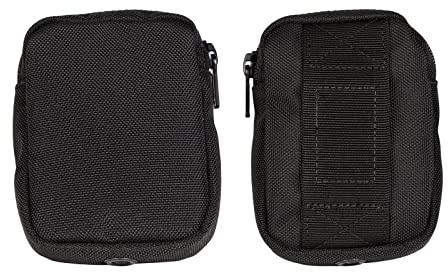 2KG Scuba Diving Weight Pocket with Zipper Closure for Snorkeling and Diving, Black