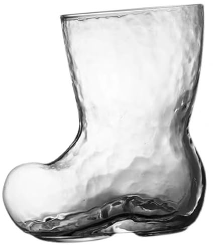 Cabilock Transparentes Stiefelglas Große Getränketasse Aus Sicherem Glas Für Wein Wasser Und Kaffee Einzigartiges Design Für Zuhause Büro Party Und Dekoration