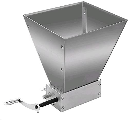 PUFAHAU Mulino per Cereali integrali, Robot da Cucina, Macchina per polveri Superfine e Grande, Manuale, in Acciaio Inox, macina per Alimenti, Mais e Malto, Adatto per la Cucina di casa