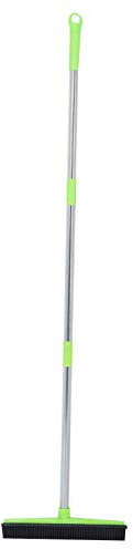 Broom, épilation de Coiffure pour Animaux de Compagnie Broom Télescopic Planchers Brome Balayeur Nettoyer d'élimination de la Poussière de Poils avec Râteau de Tapis à Poignée Longue pour Balayant