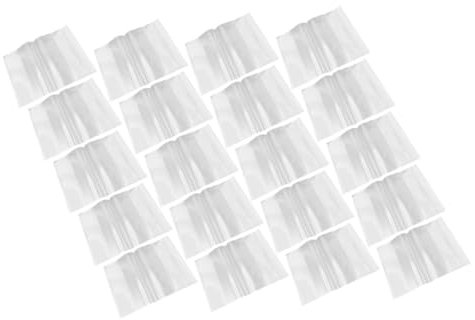 SHINEOFI 20stücke Transparente Buchhüllen Aus Kunststoff Für Taschenbücher Und Lehrbücher Wasserabweisender Bucheinband Zum Schutz Und Einfachem Anbringen