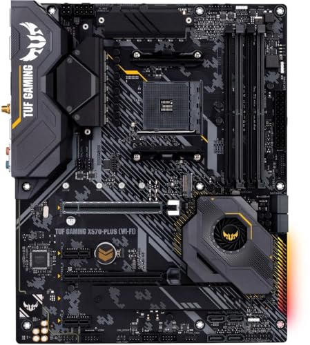 schede madri Fit For ASUS TUF GAMING X570-PLUS (WIFI) AMD X570 Supporta Ryzen 5600 3 4300G 5300GE Socket CPU AM4 128G 4×DDR4 M.2 ATX