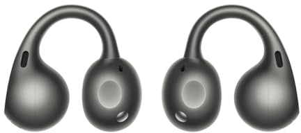OPPO Enco Clip2 - Auricolari Bluetooth 6.1 Senza Fili, Suono Dynaudio, fino a 40h di Batteria, IP55, Ultra Leggeri 5.2g, Cancellazione del Rumore nelle Chiamate, Grigio