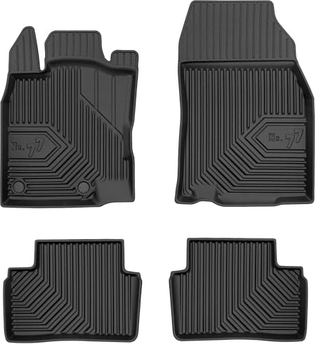 MOTOS Bilgummimattor för Renault Kadjar 2015-2022 Förbättra din resekomfort med Anti-Slip Mat Car No.77- Golvmattor för bilgolv i alla väder, skydd mot smuts