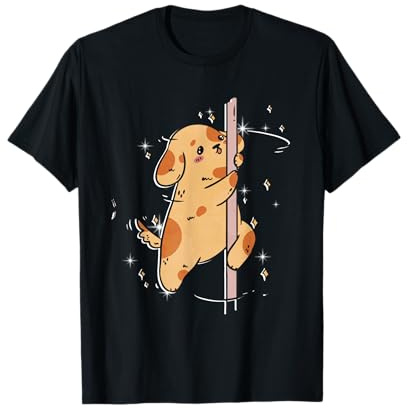 Lustiger Hunde-Pole Dancer | Pole Fitness Dancing | Pole Dance T-Shirt