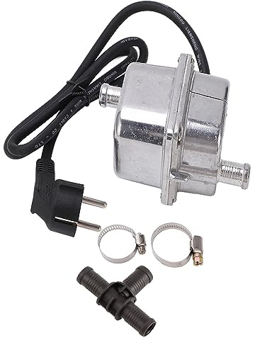 Riscaldatore del Liquido di Raffreddamento del Motore Preriscaldatore per Auto Riscaldatore Parcheggio 220V-250V 1.5L RV Camion Barca Spina UE, Preriscaldamento Rapido,Altre