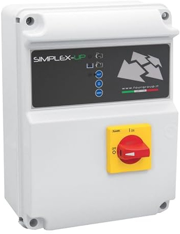 Quadro Elettronico Avviamento Diretto 2 Motori Monofase 230V 0,37-2,2kW - Idrhaus