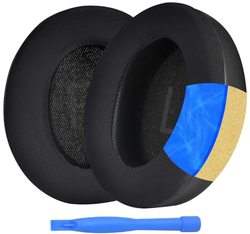 Cuscinetti Auricolari di Ricambio per Anker Soundcore Space Q45 Cuffie di MMOBIEL - Cuscinetti Gel Raffreddante – Padiglioni Cuffie - Nero