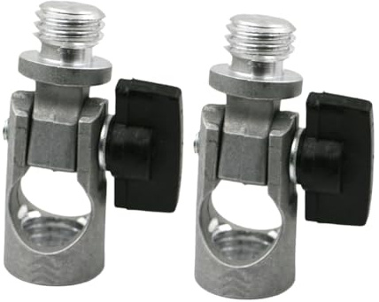 jojofuny 2stücke Aluminiumlegierung Stativadapter Für Nivelliergeräte Mit Doppelter Neigungseinstellung Universeller Winkelhalter Für Präzise Anwendungen