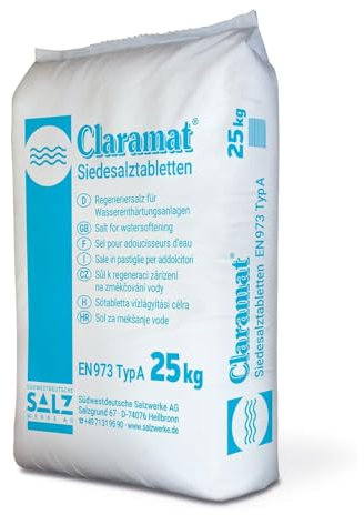 Claramat® Siedesalztabletten Regeneriersalz | Sack (25 kg)