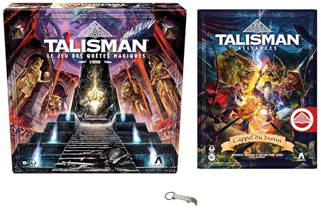 Set Talisman 5. Edition, französische Version + Erweiterung für Eheringe + 1 Decap Blumie (Base + Eheringe Destination)