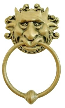 Door Knockers Decoration Resin Home Decor Dragon Wall Hanging Door Handle Door Decor Labyrinth Door Knocker for Wooden Door Chair(A)