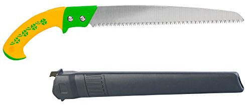 Scie à main avec lames 30 cm en acier carbone 65 mn à denture large [Royal Gardineer]