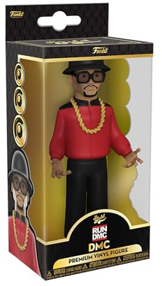 Funko Vinyl Gold 5: Run DMC - DMC - Sammelbare Vinyl-Actionfigur - Geschenkidee Zum Geburtstag - Offizielle Handelswaren - Ideales Spielzeug Für Music Fans - Für Ihre Sammlung und Display