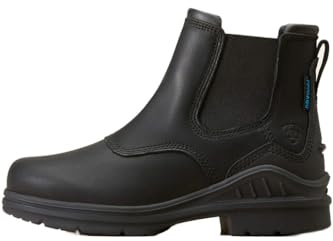 ARIAT 2023 Damen Scheunenhof Zwilling Blut II Wasserdicht Stiefel 10046857 - Black Footwear UK Size - UK 6
