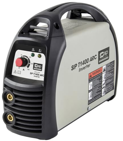 SIP T1400 ARC Inverter Welder, 230V 140A MMA Welding Machine with Scratch-TIG Function