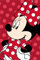 Jerry Fabrics Manta de peluche de Minnie Mouse, 100 x 150 cm