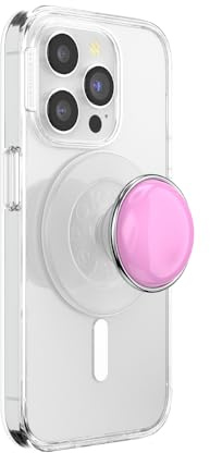 PopSockets Phone Grip for MagSafe with Kickstand, Magnetic Stand, Swappable Top, Secure Hold for iPhone MagSafe Cases, Phone & Tablet Grip - BonBon Femme Bot