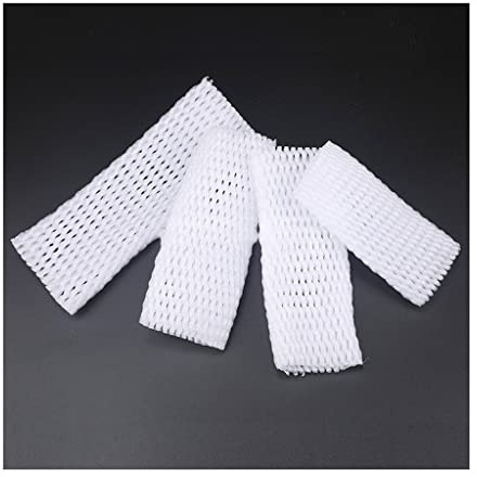 EYRMQWJPC Filet en Mousse Pochette 1 Ensemble de Manchons en Filet de Mousse, Protection Antichoc de Poche, Emballage de Transport for légumes(6x5cm 1000pcs)