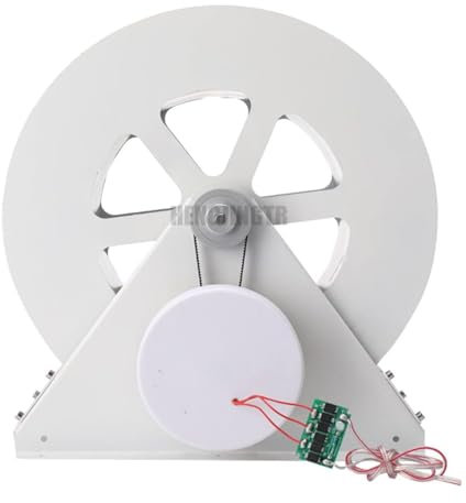 HENGJINGTR Generador De Turbinas De Agua, Generador De Alimentación De Generador De Emergencia De 50W/100W Generador Micro Hidroeléctrico Adecuado para Ríos Y Áreas Montañosas,100W