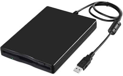 OUHFCASN Lector/Grabador de disquetes Externo USB de 3,5 Pulgadas y 1,44 MB for PC, portátil y Ordenador de sobremesa. Amplia compatibilidad