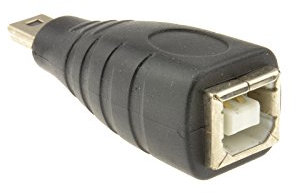 kenable USB 2.0 Printer B Type Female Socket to 5 pin Mini B Male Plug Adapter