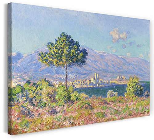 Leinwand (60x40cm): Claude Monet - Antibes, vue du plateau Notre Dame