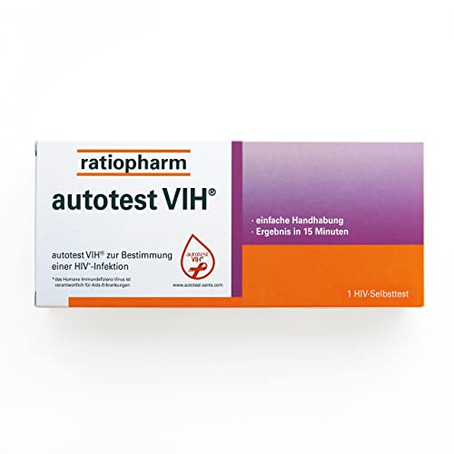 autotest VIH® von ratiopharm: Selbsttest zur schnellen und zuverlässigen Feststellung einer potentiellen HIV-Infektion. Diskret und einfach daheim durchführbar.