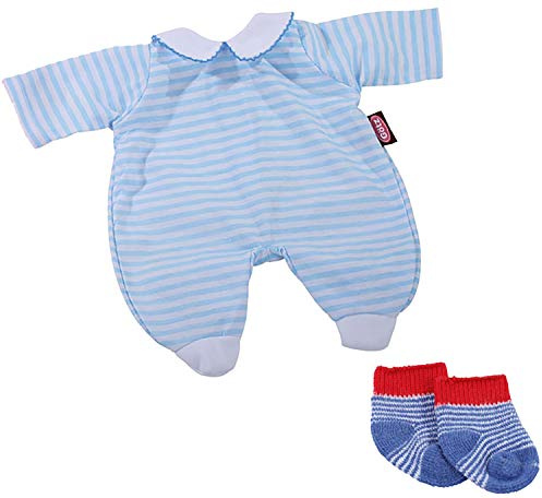 Götz 3403085 Babykombi Pfiffikus – Puppenbekleidung Gr. S – 3 teiliges Bekleidungs – und Zubehörset für Babypuppen von 30 – 33 cm
