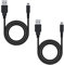 Mcbazel 2 Stück USB-Ladekabel für Nintendo DSI/ 3DS/ 3DS XL/New 3DS/ New 3DS XL/New 2DS XL/New 2DS/ 2DS XL/ 2DS/ Dsi XL, 1.2M