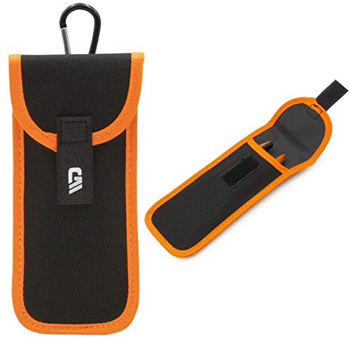 CASEMATIX Pruning Shears Clip On Pouch Case Sleeve Compatible with Fiskars Pruning Scissors for Gardening, Trimming and Other Plant Shear Trimming Tools – Includes Case Only