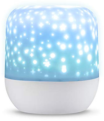 iN Colour 3-in-1 LED Sensory Night Light – 360° Rotating Projector for Babies and Bedroom Decor - Night Light Projector for Bedroom & Baby Boy Girl Gifts