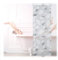 Relaxdays Shower Roller Blind, Leaf Pattern, Flexible Mounting, Pull-up Curtain for Bath & Window, HxW: 60x240cm, Grey