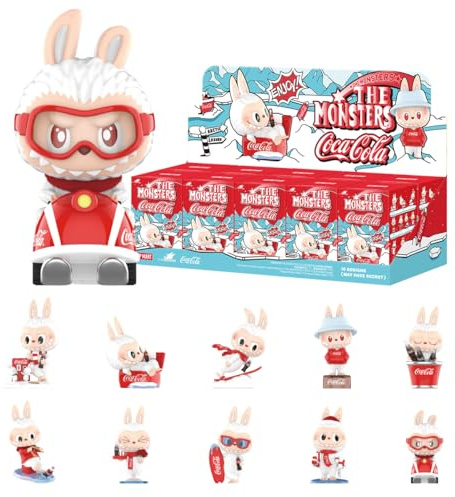 POP MART The Monsters COCA-COLA Series Figures Anime Actionfiguren Sammelfiguren Sammler Kunstspielzeug Spielzeug Figuren Geschenk Whole Set