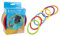 BLUE SKY - Set de 6 Anneaux Lestés - Jeu de Plongée - 048412 - Plastique - Apprentissage Natation - Immersion - Jouet Enfant - Jeu de Piscine - À Partir de 6 Ans