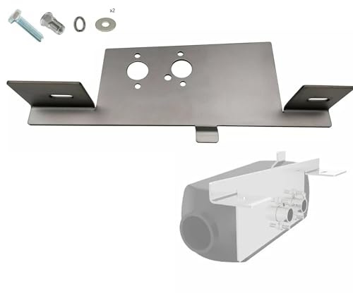 Diesel Heater Turret Plate for VW T5/T6, Diesel Heater Mounting Bracket, Metal Parking Heater Designed Stand, Mount Auto Part Replacement Turret Plate for Diesel Heater use Fit for VW T5/T6