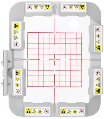 Sew Tech Magnetischer Stickrahmen für Poolin EOC05 EOC03, 10,2 x 10,2 cm, 100 x 100 Bar | Passend für Poolin EOC03 EOC05 Stickmaschine