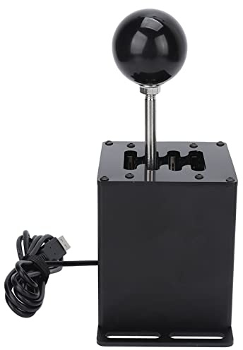 USB Gear Shifter Anodized Plating Material for DIRT2 Racing Game Compatible with T300RS/GT Steering Wheel