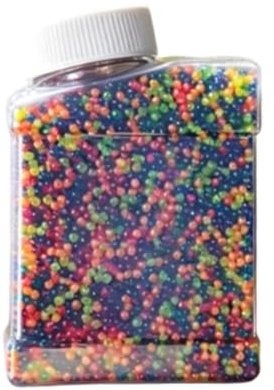 Farbenfrohe Wasserperlen | Leuchtende Bunte Gelbälle | 20.000 Stück Nachfüllperlen Für Wasser-Spritzpistolen | für Outdoor, Garten, Hof, Pool, Terrasse, und Zuhause, Schule und Alltag