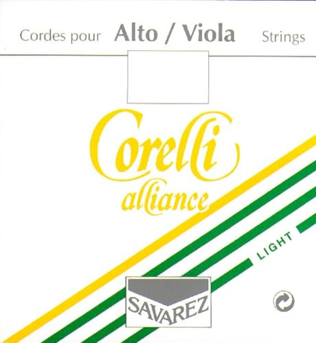 Corelli Viola Saiten Alliance D Synthetic/Silber-Alu. Umsponnen Light 832L