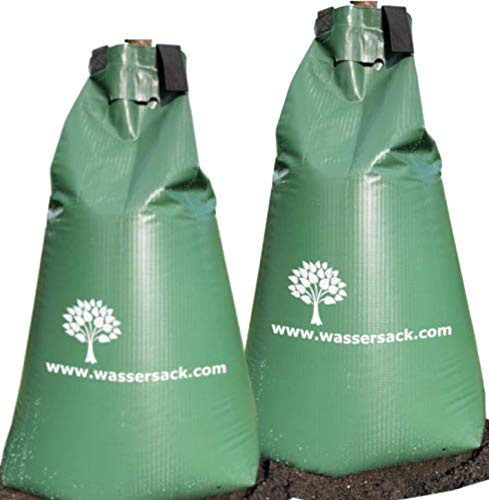 Wassersack zur Baum Bewässerung Premium Qualität, 2 Stück à 75 Liter, PVC; UV-Stabiler Bewässerungssack