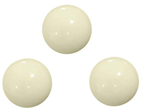 bobeini 3pcs Russischer Roulette Ball Casino Roulette Spiel Ersatzball Harzball