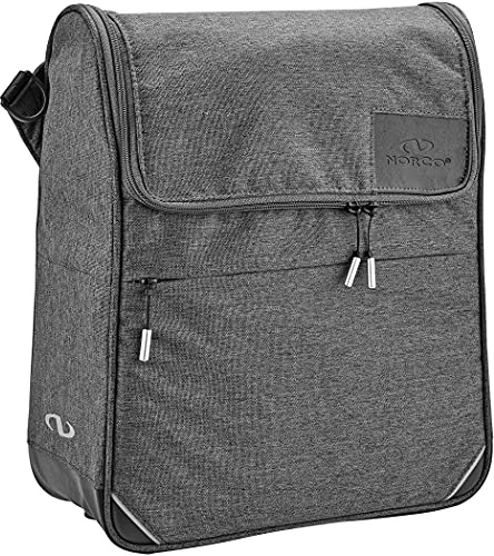 Norco Unisex – Erwachsene Glenbury Gepäckträgertaschen, Grau, 38x31x12cm